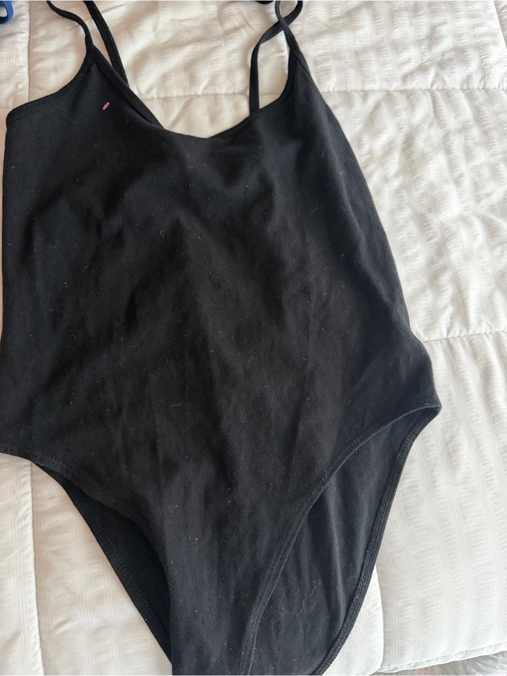 Women’s Black Scoop Neck Bodysuit